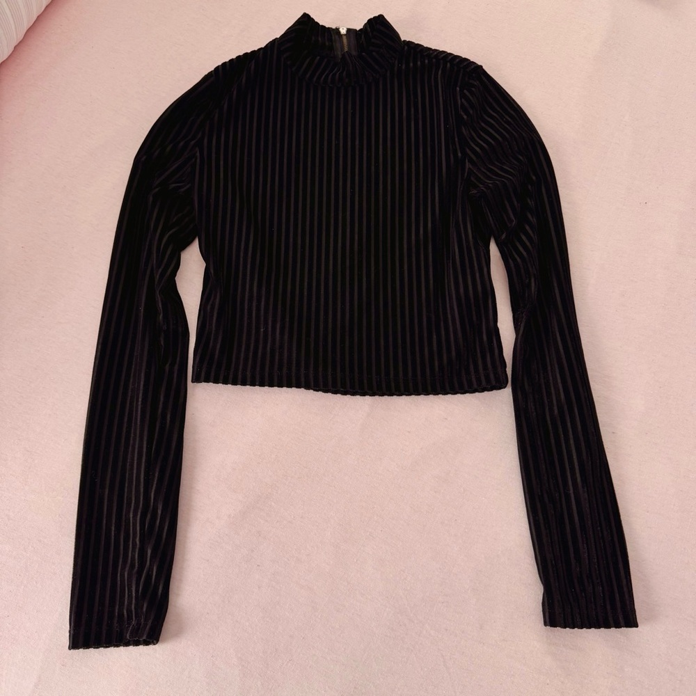 balletcore velvet top